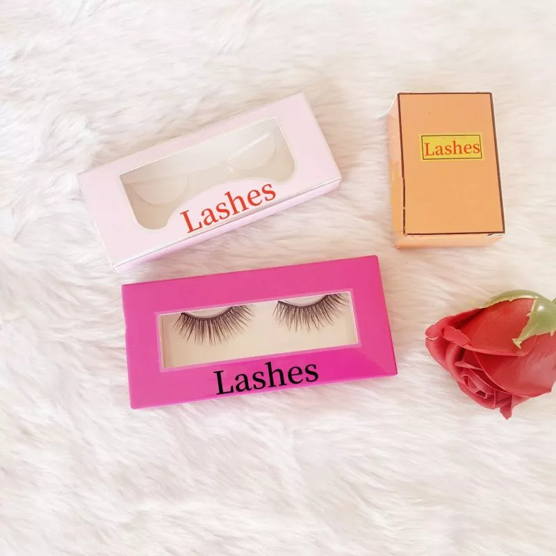 Eyelashes Cardboard Paper Box Lashes Box Packaging