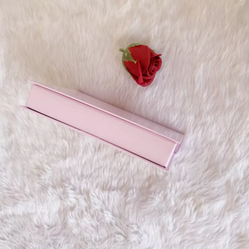 High Quality Pink Magnet Flip Gift Packaging Box