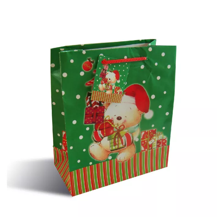 christmas paper gift bag