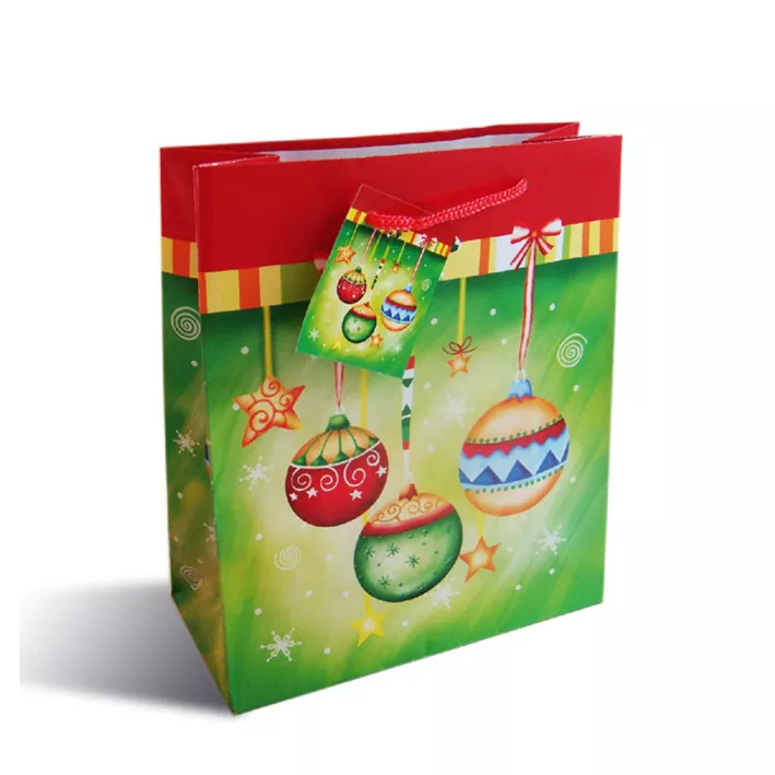 christmas paper gift bag