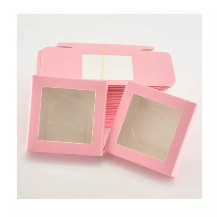 Square Paper Eyelash Box - 0