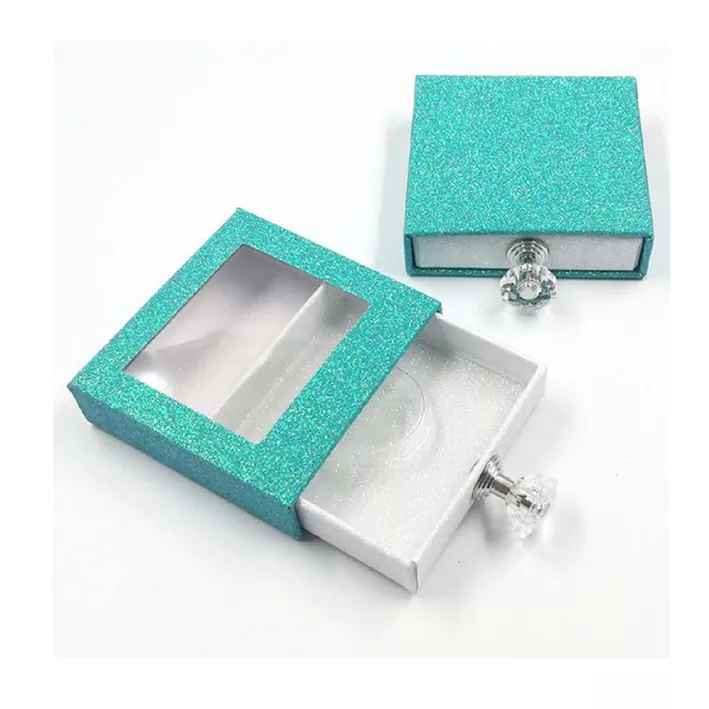 Square Paper Eyelash Box - 1