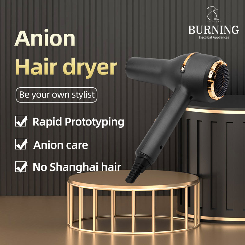 Black Gold Hot Air Hair Dryer - 1 