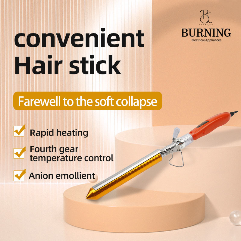 Golden Barrel Single Barrel Hair Curler