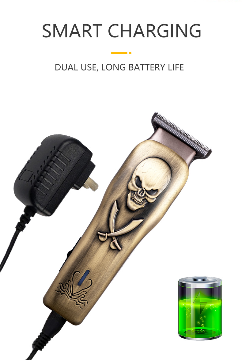 Skull High Capacity Battery Electric Clipper