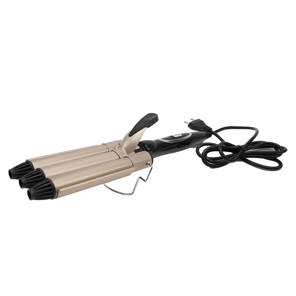 Temperaturjusterbar Triple Barrel Hair Curler