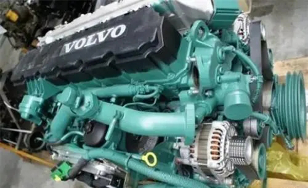 Which country is the origin of Volvo diesel engines and what are the characteristics of original parts