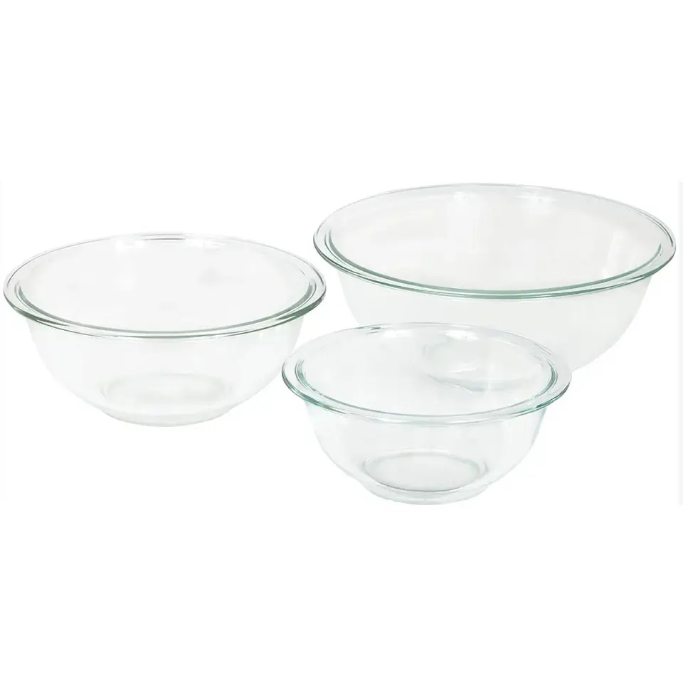 Clear Salad Bowl