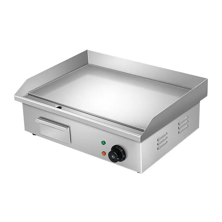 Ce Approved High Quality Tabletop Electric Flat Griddle Griller with Cheap Price