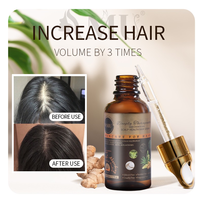 Tiefentherapeutisches Haarserum für Haarwachstum und gesunde Kopfhaut