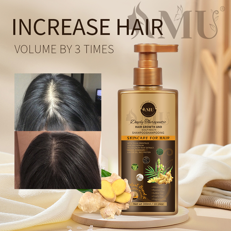 Tiefenwirksames Shampoo für Haarwachstum und gesunde Kopfhaut