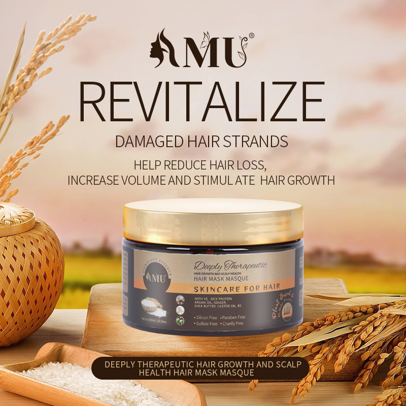 Deeply Therapeutic Hair Growth And Scalp Health Hair Mask Masque