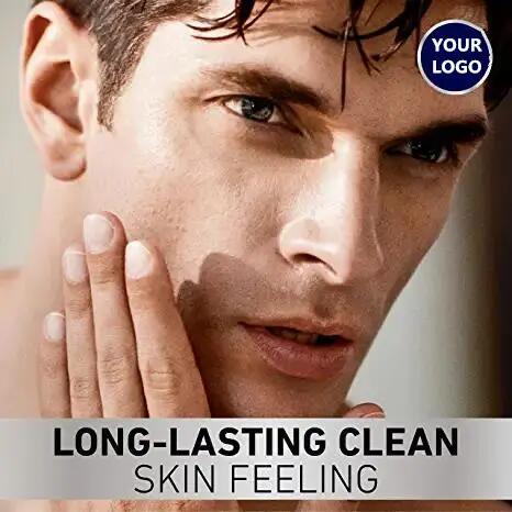 Anti Aging Charcoal Fet hud Män Ansiktstvätt