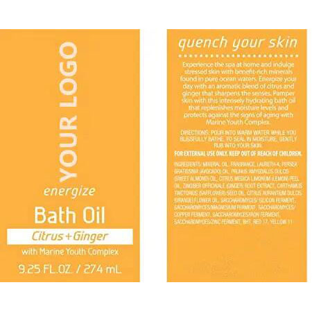 Anti-Bacterial Aging Citrus Body Bath Oil