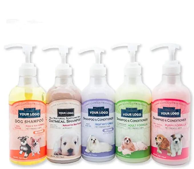 Anti-Itch Grooming Pet Dog Wash Shampoo 2-i-1
