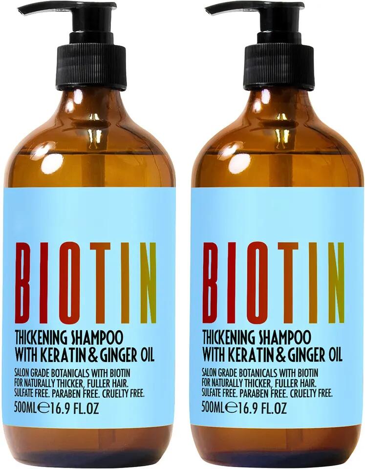 Biotin Argan Oil Anti-håravfall schampo och balsam
