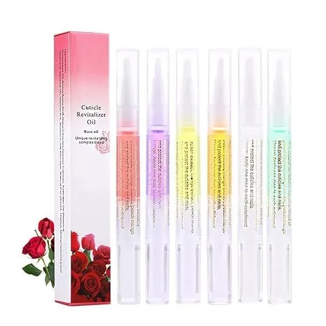 cuticle oil pen custom logo 6 smell revitalizer for nail skin care cuticle oil pencil