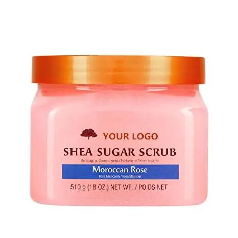 Exfolierande Smooth Shea Sugar Rose Body Scrub