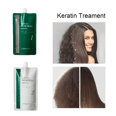Formaldehydfri brasiliansk keratinbehandling för hår