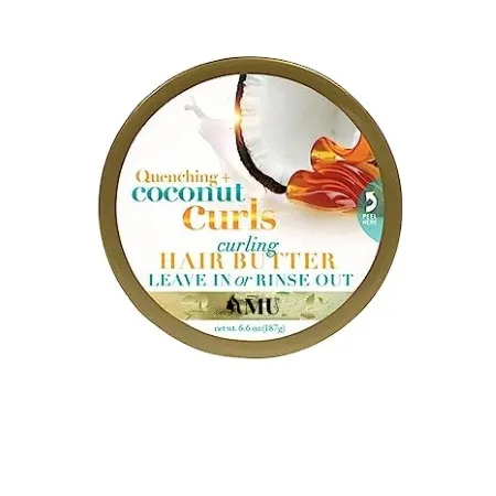 Hot sale coconut oil leave in hair treatment masque elasticity softness safe repair - hair mask cream