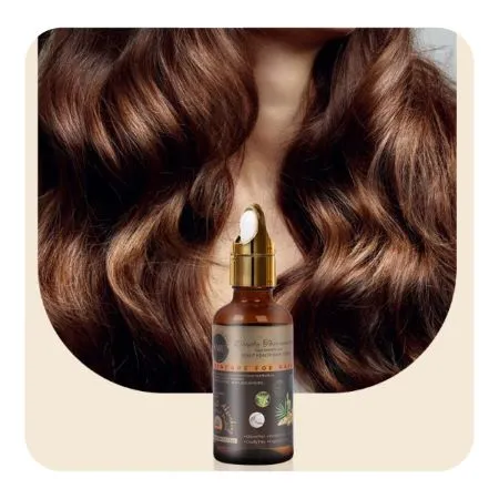 Hot Sales 60ml Hair Care Treatment Natural Organic Hair Growth Serum Prevents Hair Loss Nourishing Growth Serum