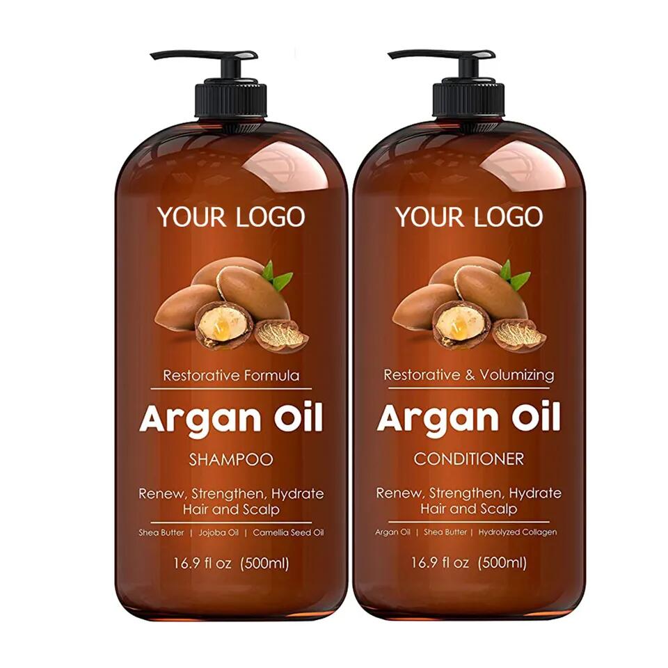 Dầu gội và dầu xả dưỡng ẩm cho tóc và da đầu Argan Oil