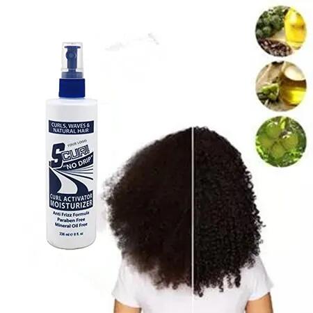 Natürliche Kokosnuss-Lockencreme für natürliches lockiges Haar