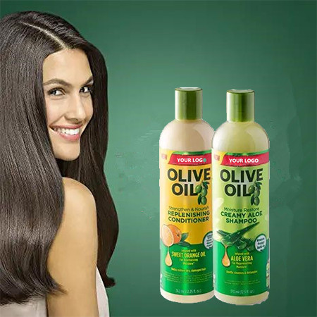 Natural Olive Oil Shampoo and Conditioner