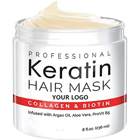 professional moisturizing deep conditioner organic vegan hair care product line keratin hair mask