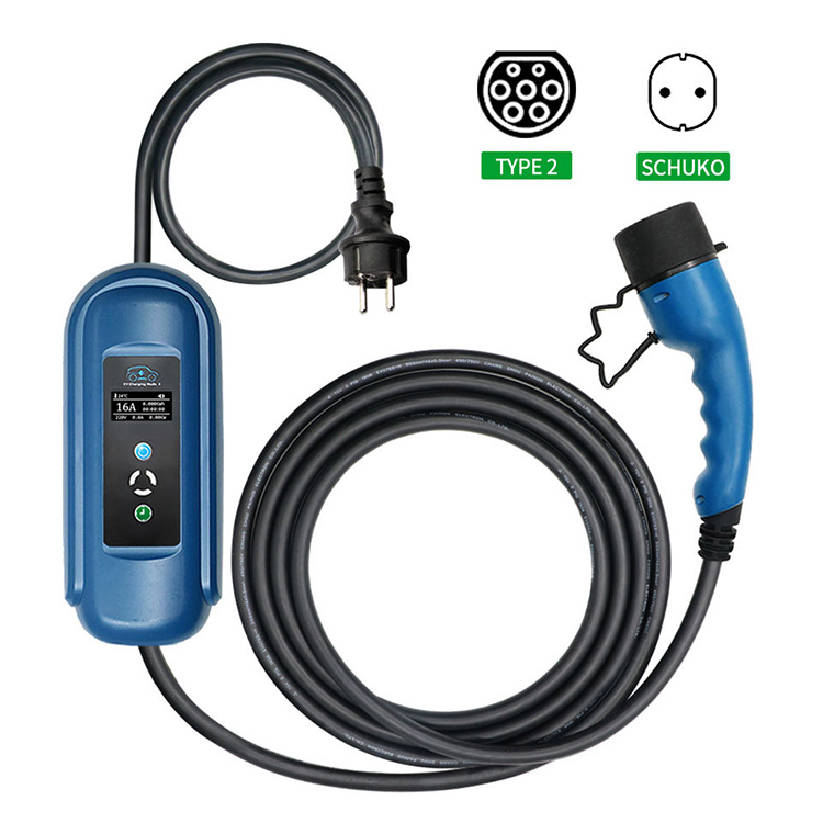 Chine Mode2 Câble de chargeur EV Type 2 IEC62196 Fournisseurs