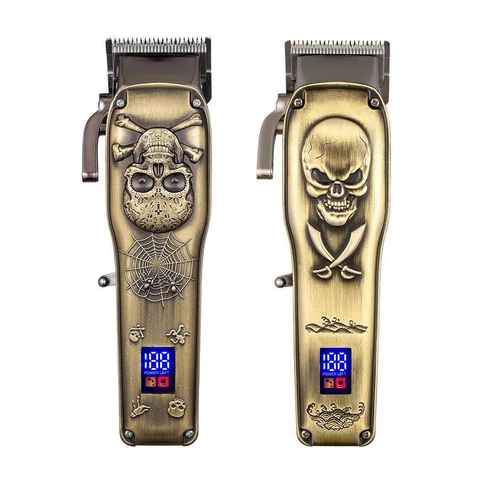 Skull Design Rechargeable Hair Clipper