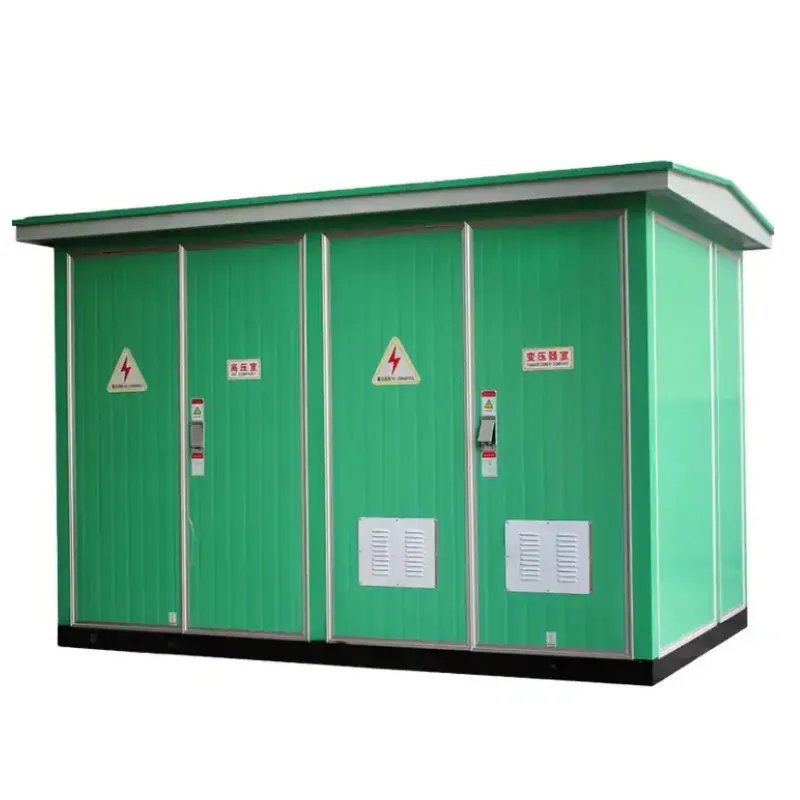 European type of outdoor prefabricated substation customized