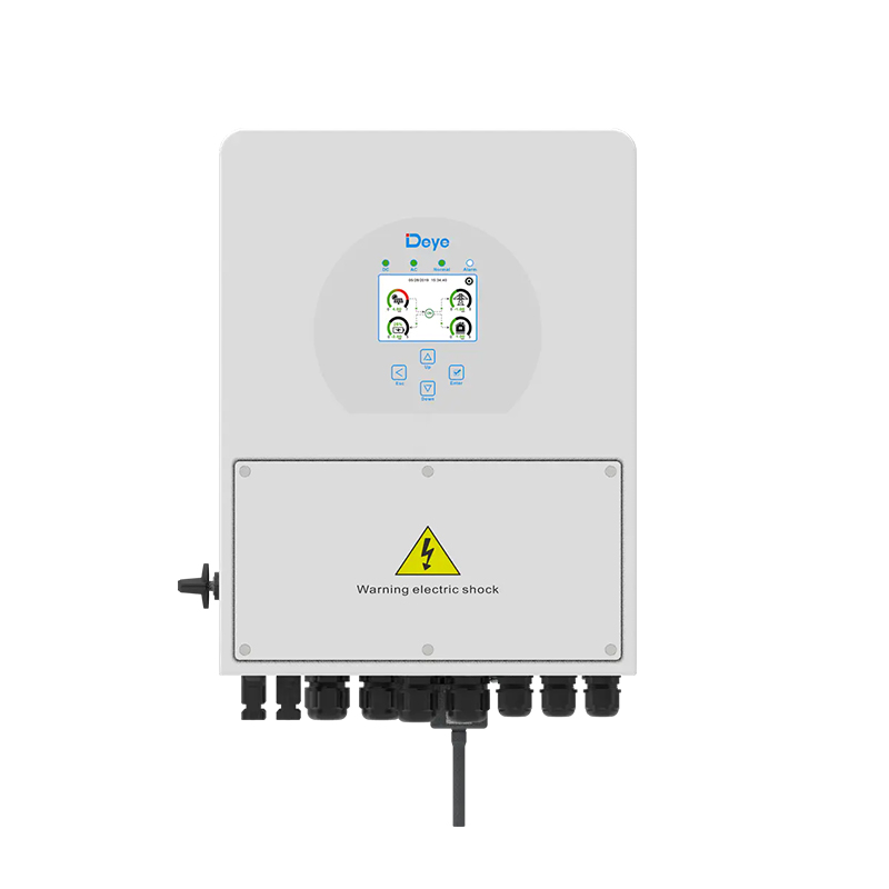 How many panels can be connected to a 5kW deye inverter?
