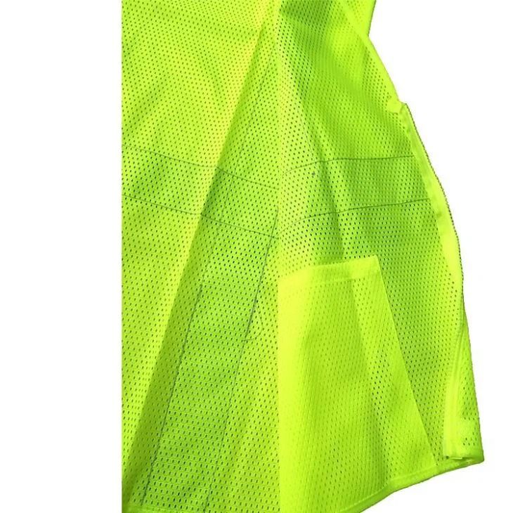 Yellow Safety Vest with Pockets