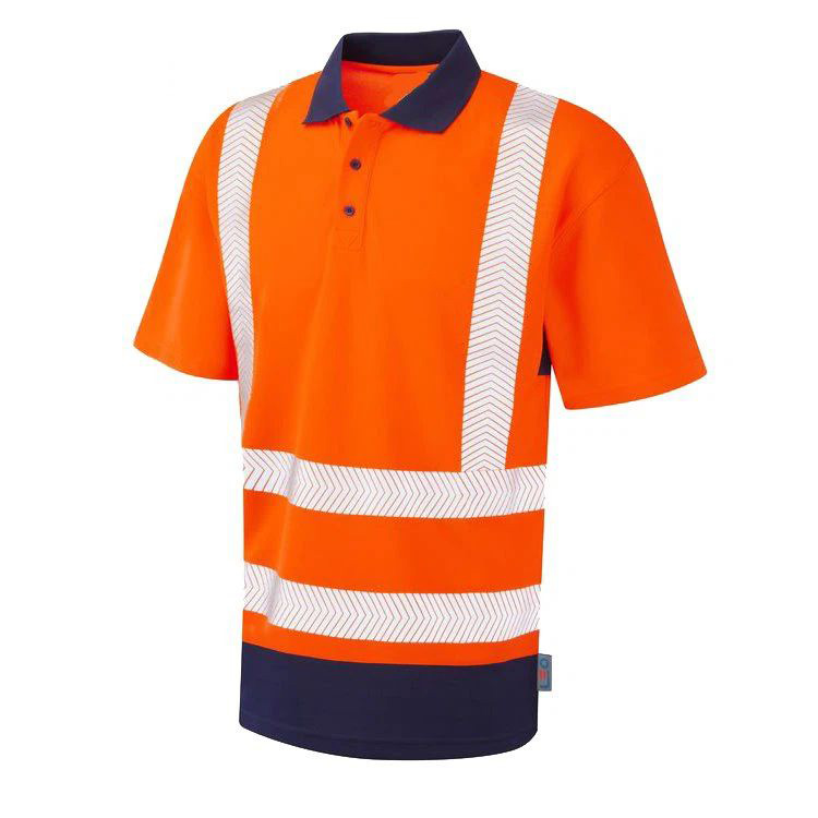 100% Polyester Dry Fit Reflective Safety PoloShirt