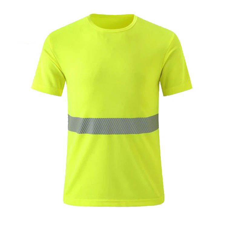 Construction Reflective Safety Work T Shirts