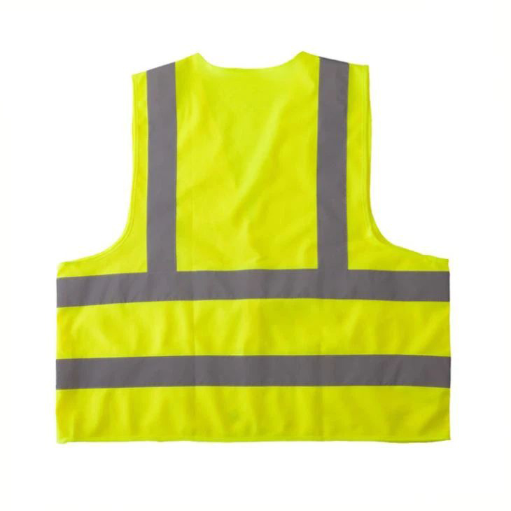 High Visibility Safety Vest Yellow