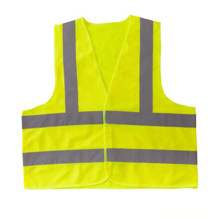 High Visibility Safety Vest Yellow