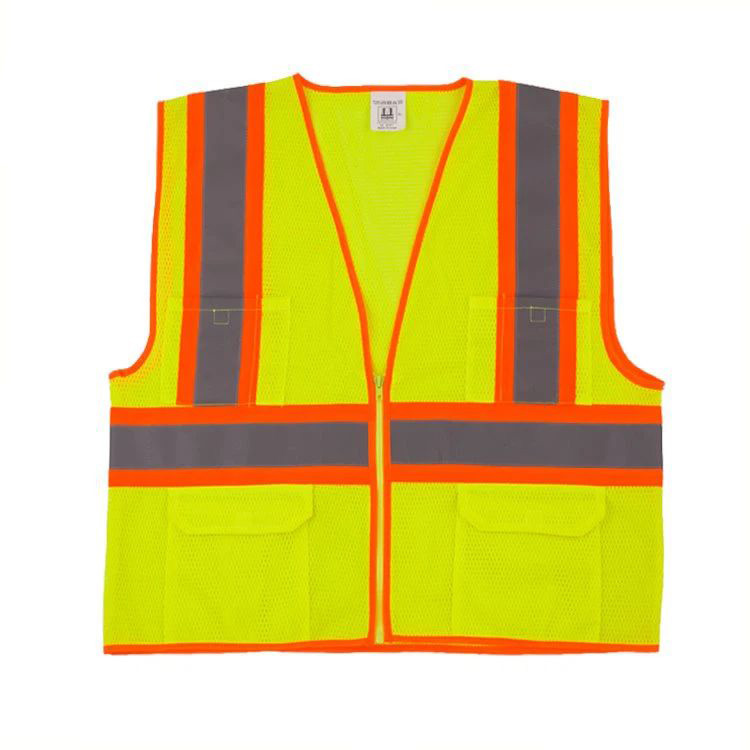 Multi Pocket Breathable Reflective Safety Vest