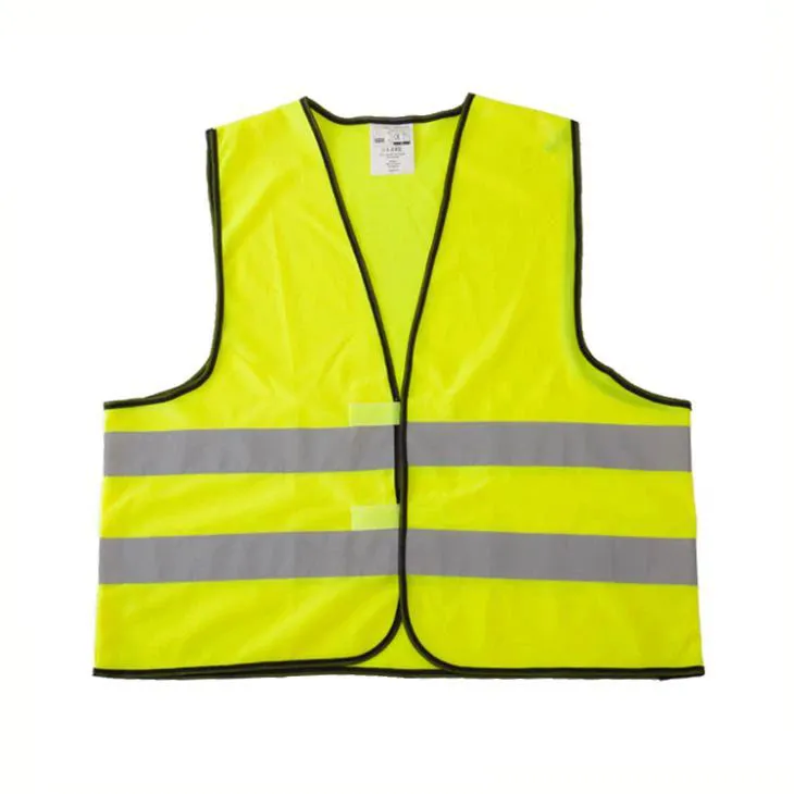 Reflective Safety Vest with Knitted Fabric