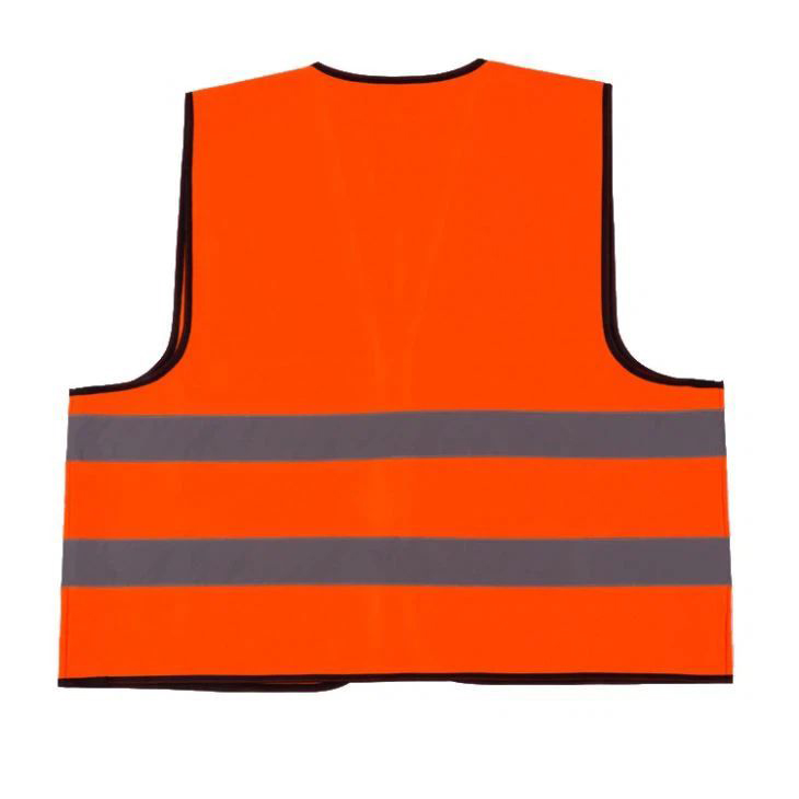 Reflective Safety Vest with Woven Fabric