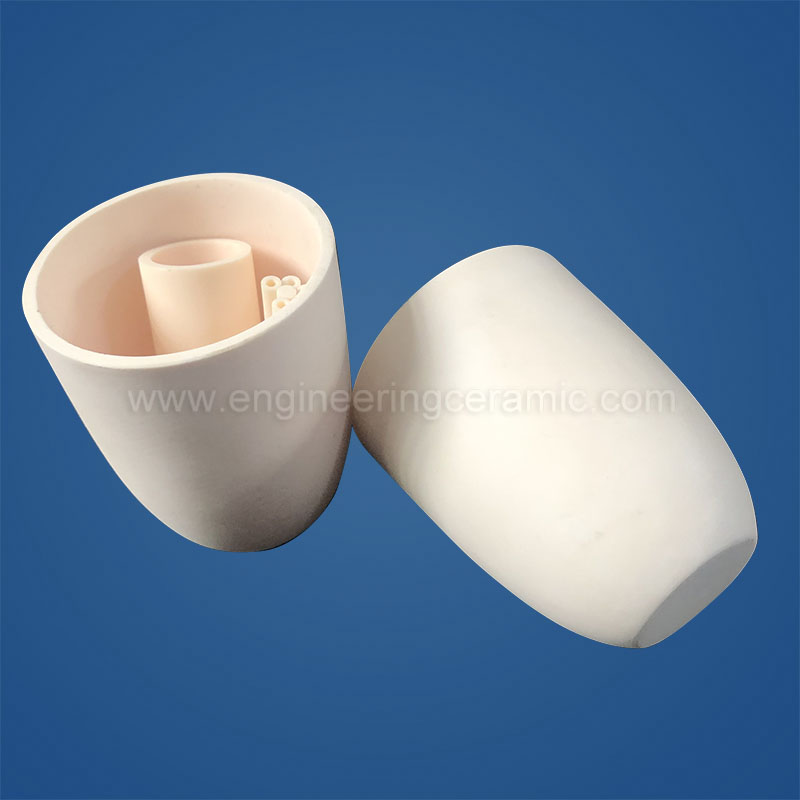 Alumina Ceramic Conical Crucibles