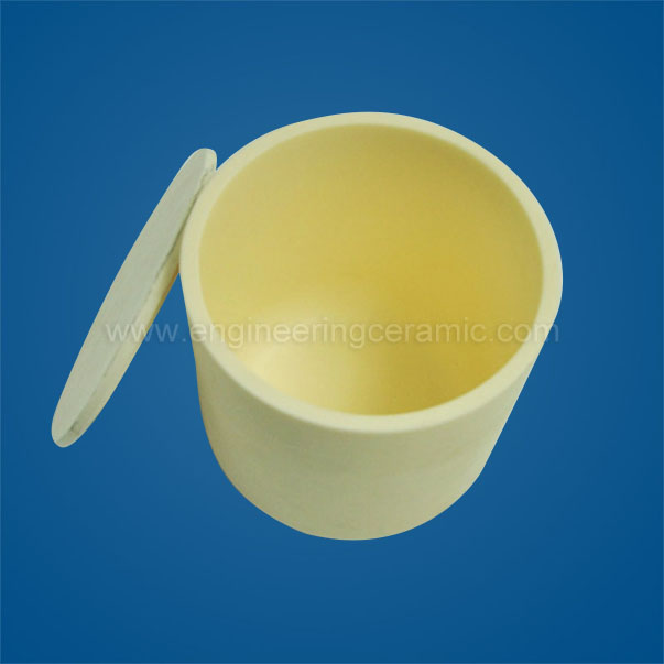 Alumina Ceramic Cylindrical Crucibles