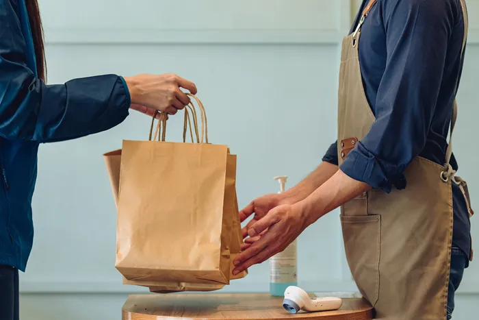 Classification des sacs en papier.