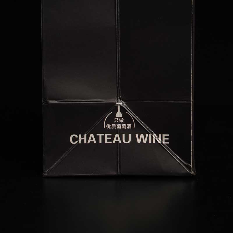Wine Art Paper Bag