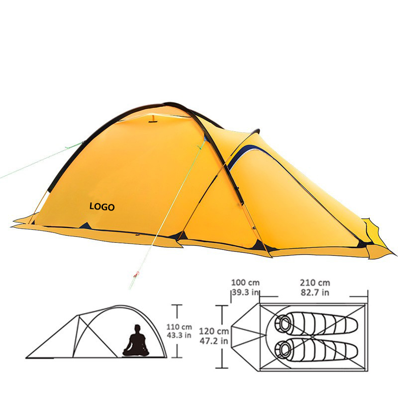 Waterproof And Snowproof Mountain Tents