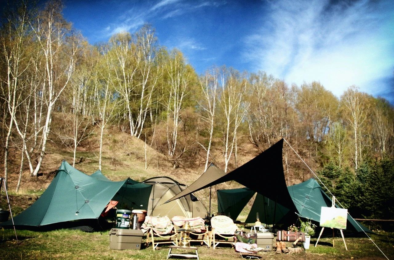 Diferentes formas de acampar