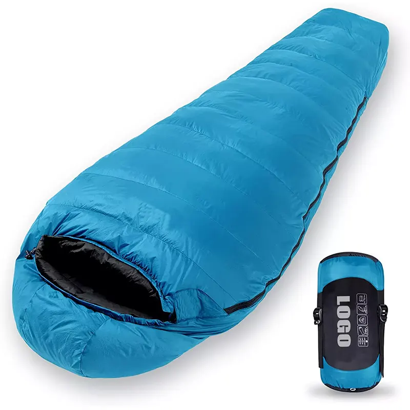 Rygsæk-sovepose med gratis kompressionssæk