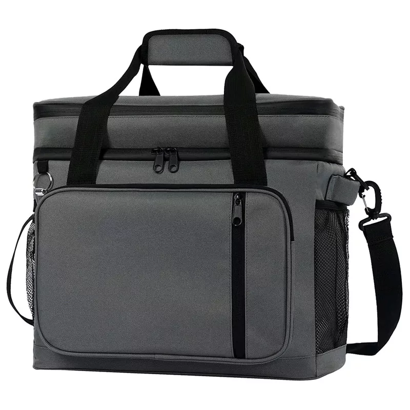 Large Double Compartment Lunch Bag