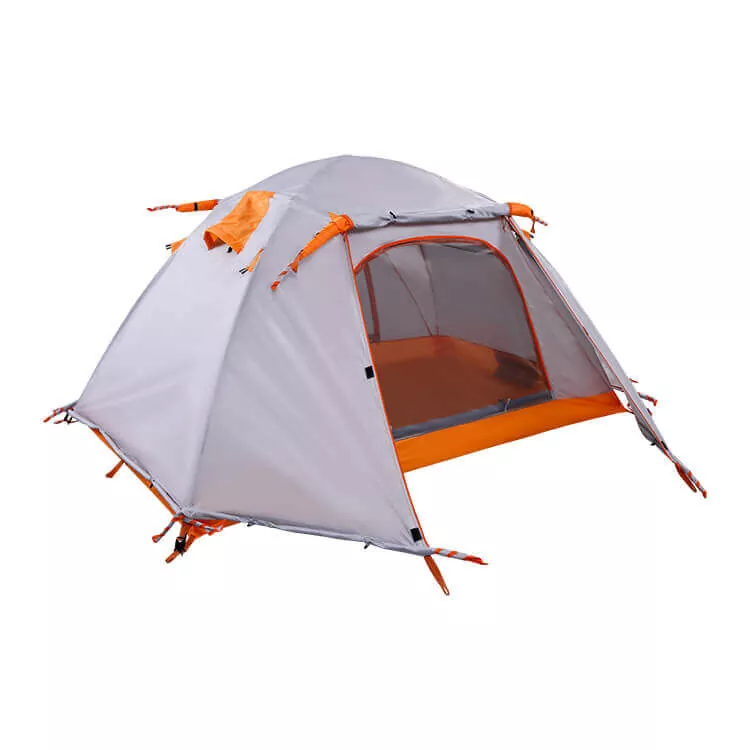 Tente de camping en aluminium imperméable pour deux personnes